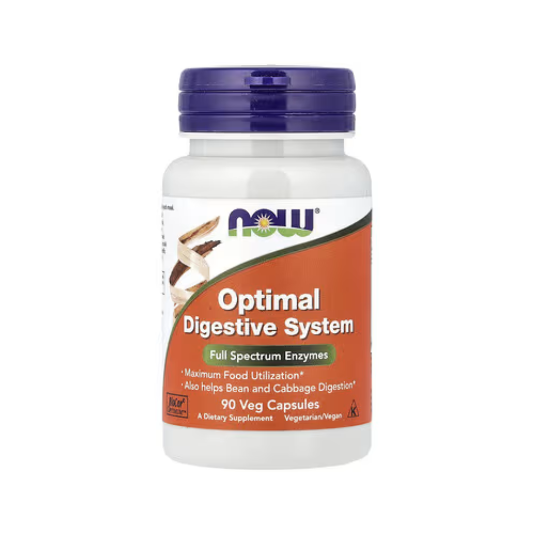 Enzimas Optimal Digestive System – NOW Foods – 90 Cápsulas - Saúde e Bem Estar