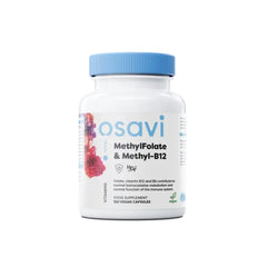 Metilfolato + Metil-B12 (Metilcobalamina) - Osavi - 60 e 120 Cápsulas - Vitamina