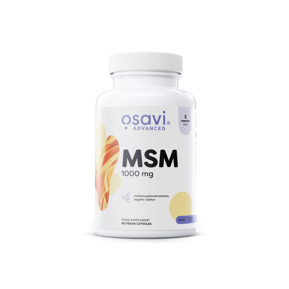 MSM 1000 mg - Osavi - 60 Cápsulas - Minerais