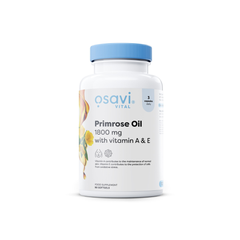 Óleo de Prímula 1800 mg com Vitamina A e E - Osavi - 90 Cápsulas