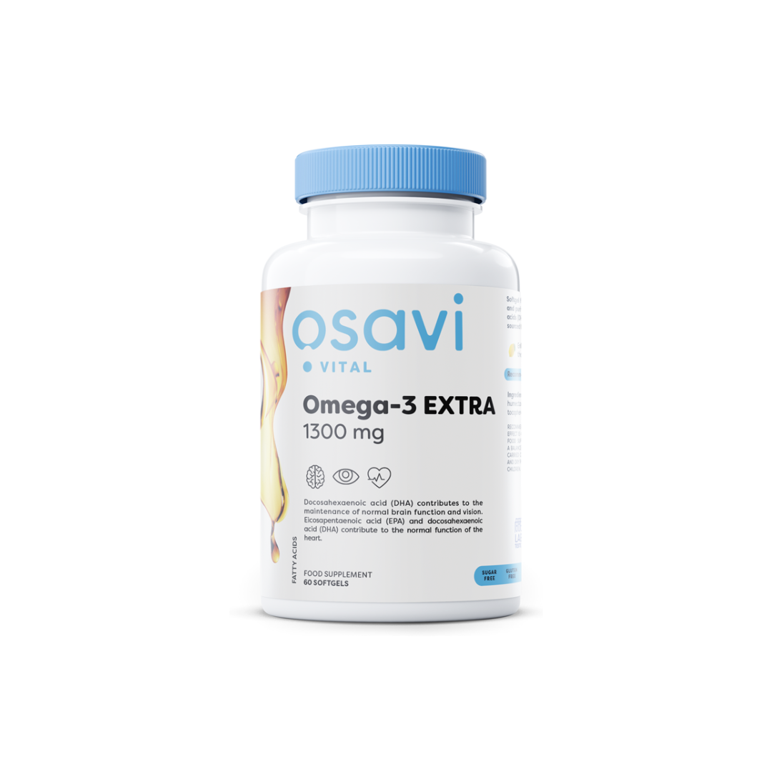 Omega-3 EXTRA 1300mg Sabor Limão - Osavi - Vitamina