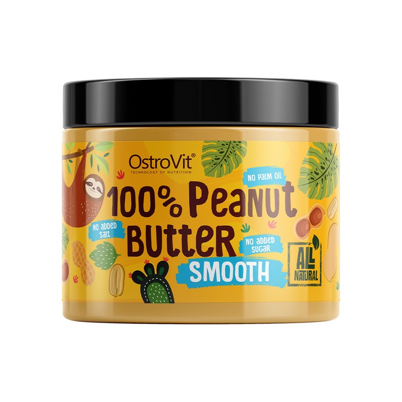 Manteiga de Amendoim Cremosa - Ostrovit - 500g - Saúde e Bem Estar