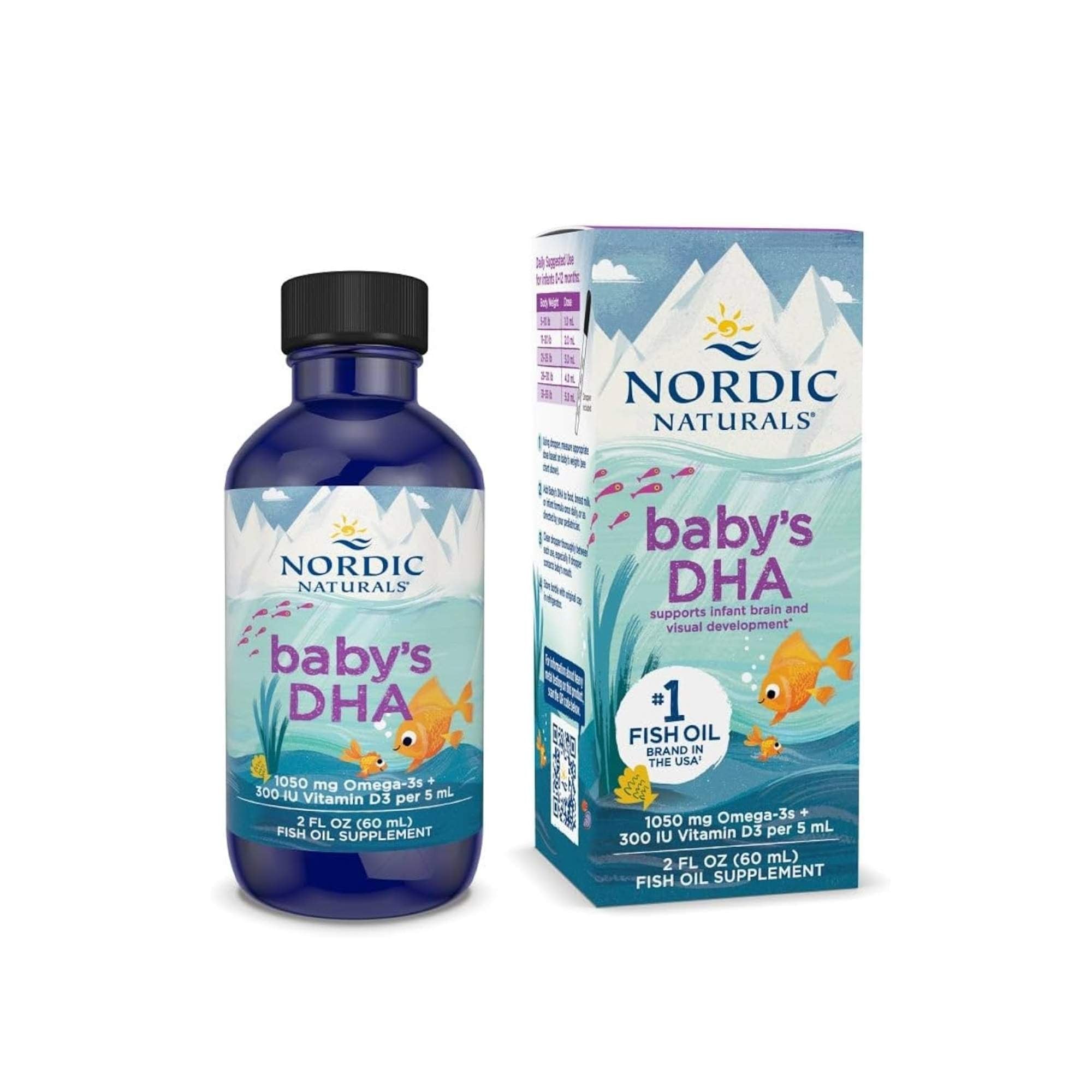 DHA para Bebé - Nordic Naturals - 60 ml - Antioxidante