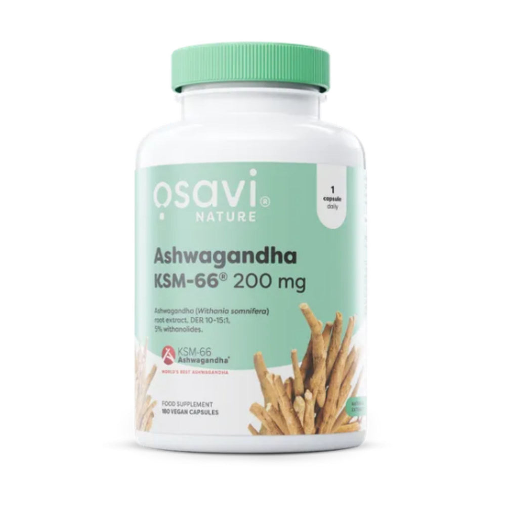 Ashwagandha KSM-66 200mg - Osavi - Saúde e Bem Estar