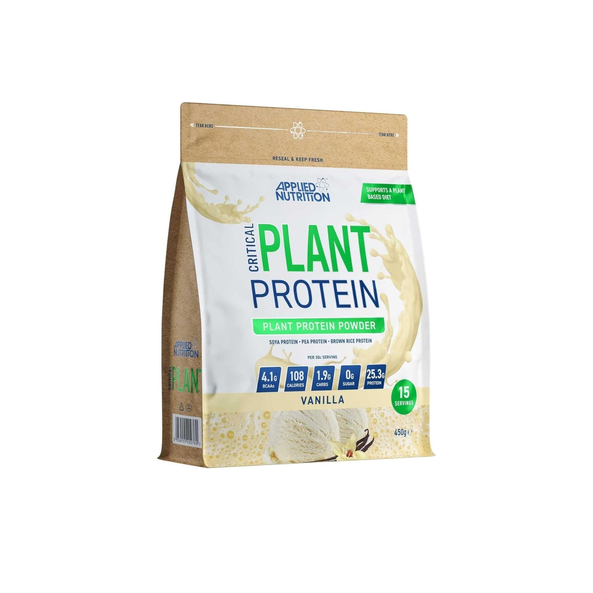 Critical Plant Protein - Applied Nutrition – 450g - Proteína